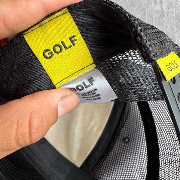 Golf Wang Black and Yellow Mesh Cap - Picture 3 of 5